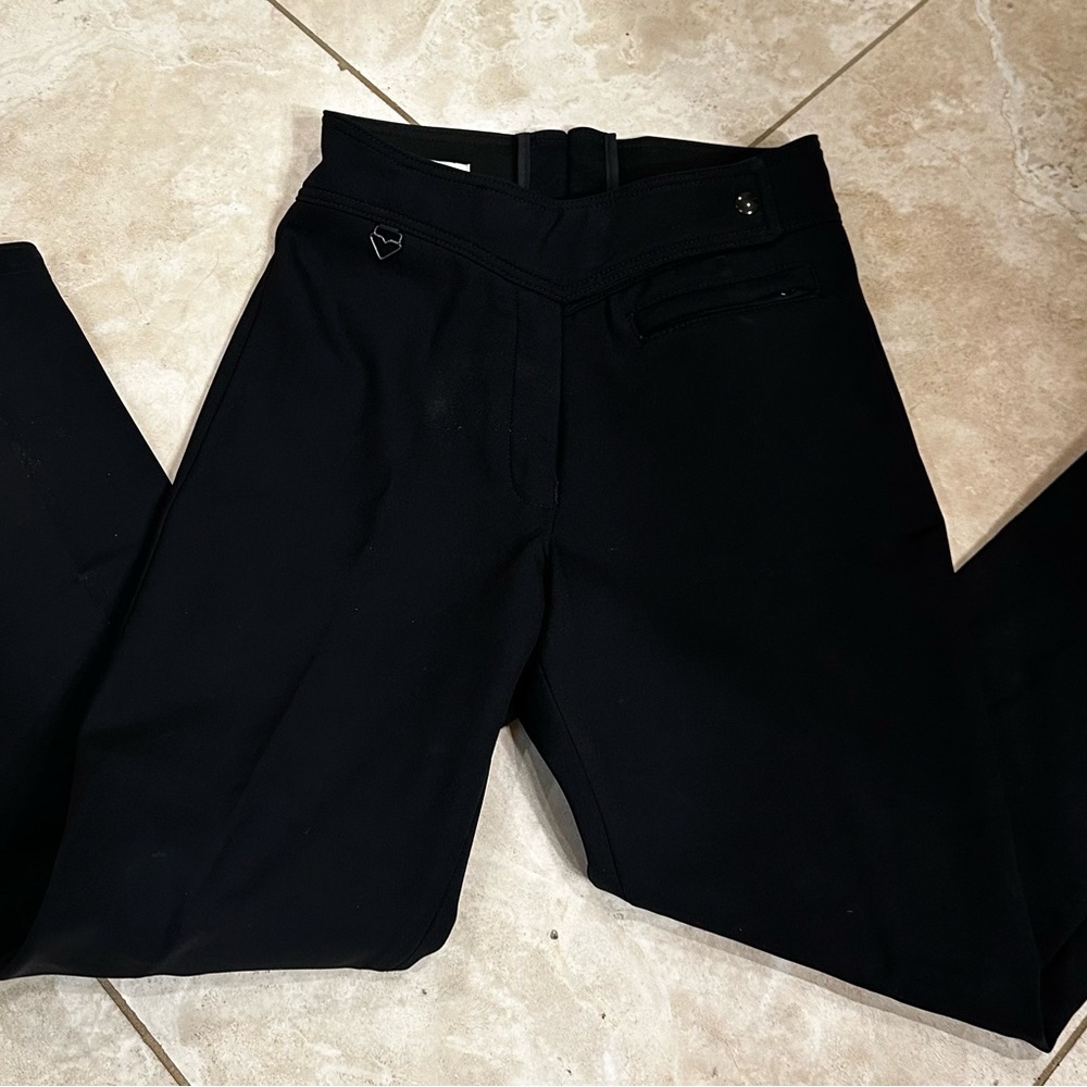 Ski pants, obermeyer, black, ladies size 8